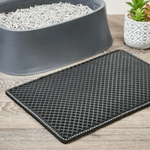 2-layer sifting cat litter mat for efficient litter capture2-layer Sifting Cat Litter Mat For Efficient Litter Capture