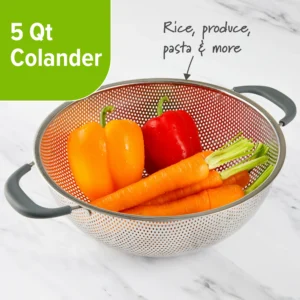 5-Quart Stainless Steel Colander